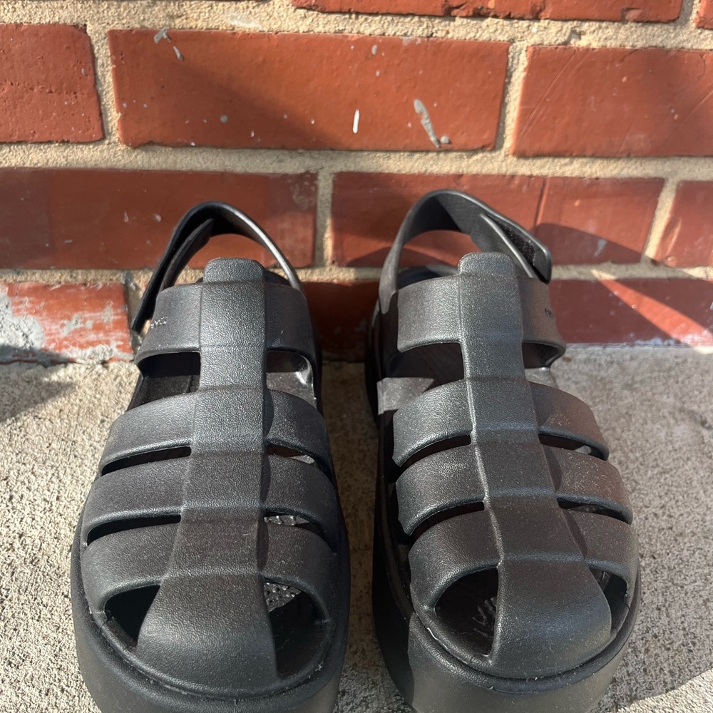 CROCS Black Women's Sandals
